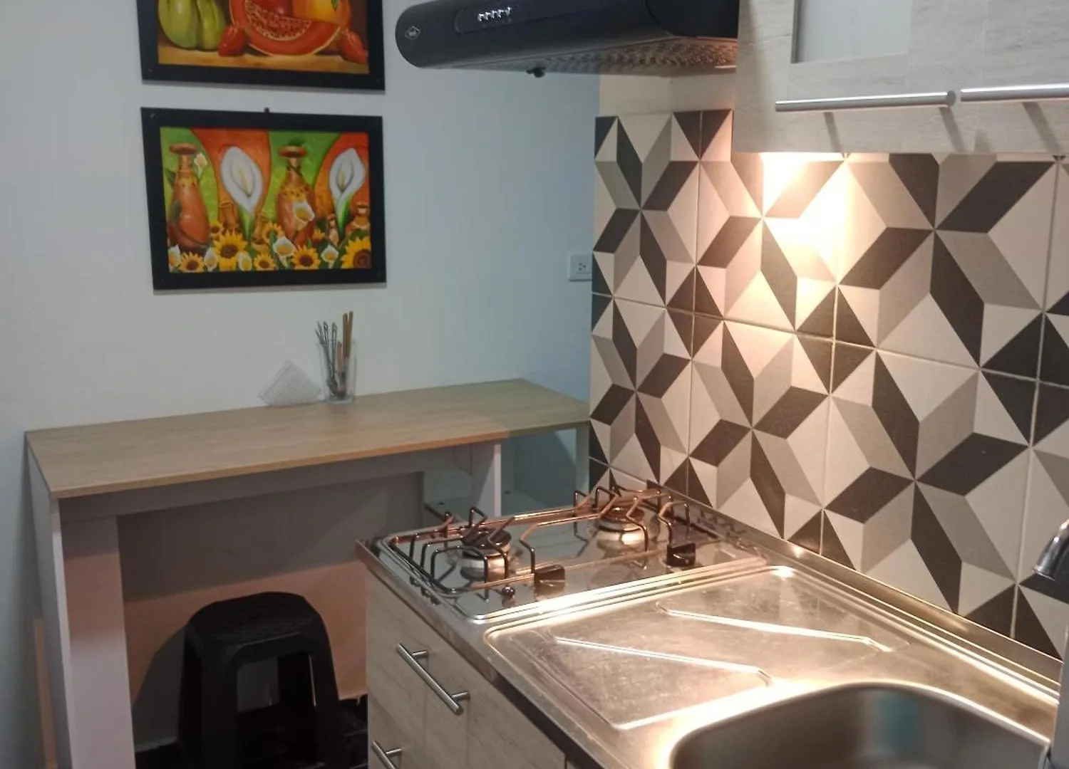 Lägenhet Apartaestudios Con Cocina Independiente Cerca Al Aeropuerto Bogota 1 Piso